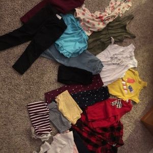 Bundle w/ Mix of 3t Toddler Girl Clothes